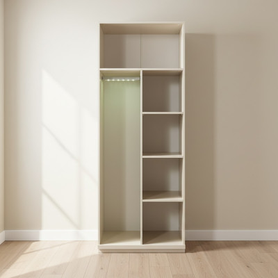 Modern modular wardrobe for bedroom 83 cm