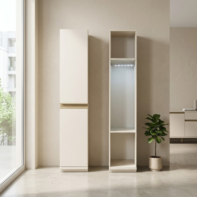 Adjustable cabinet 41 cm. Practical design for the bedroom