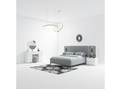 Elegant 5-piece bedroom furniture set + 2 nightstands