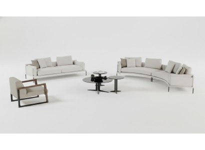 Modern geometric and elegant sofa