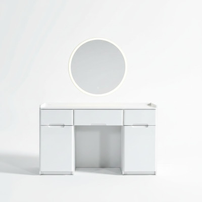Modern compact makeup table for the bedroom
