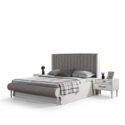 Elegant 3-piece furniture set with bed + 2 nightstands