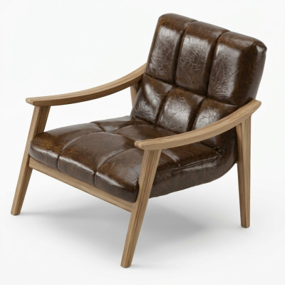 Elegant and minimalist armchair, maximum comfort