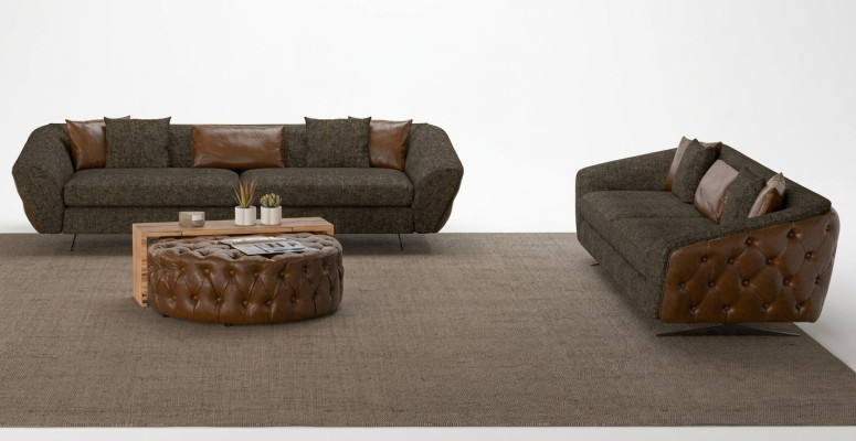 Modern sofa set 2x sofa for your home