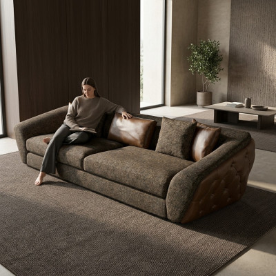 Modern sofa with elegant design for everyday use