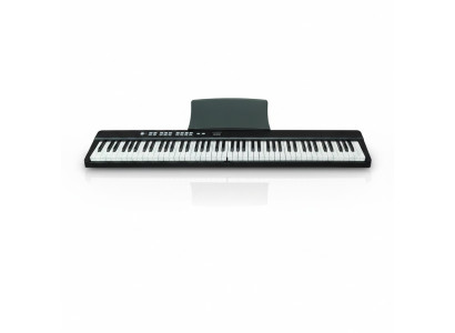 Portable digital piano with 88 keys: Bluetooth, app connection and microphone connection