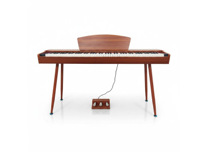 Indoor digital piano 135 cm red cherry keys