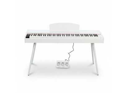 White digital piano