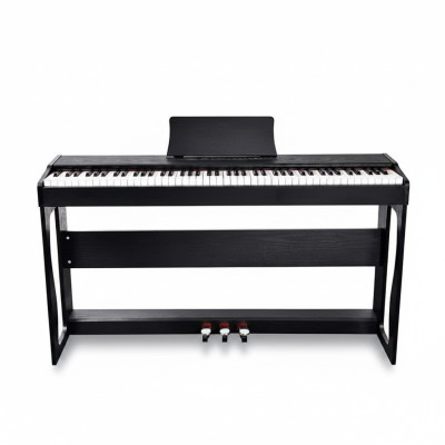 Digital piano Mustas
