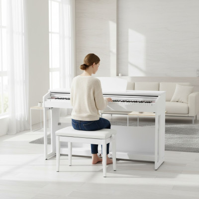 Digital piano for home Digital piano 138 cm White