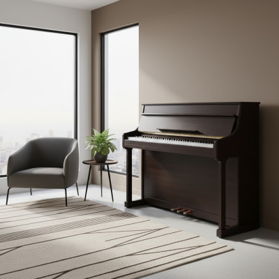 Black digital piano, excellent teaching experience