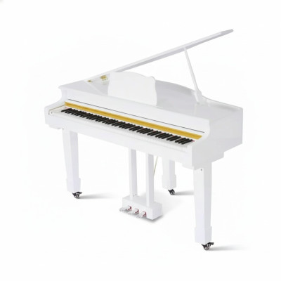 White digital piano