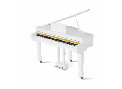 White digital piano