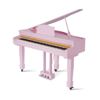 Pink digital piano