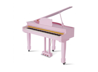 Pink digital piano