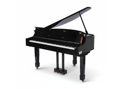 Mustas digital piano