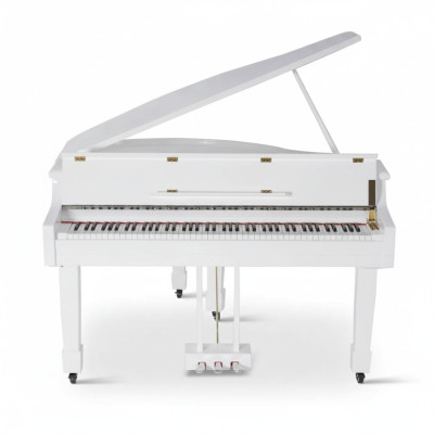 White digital piano