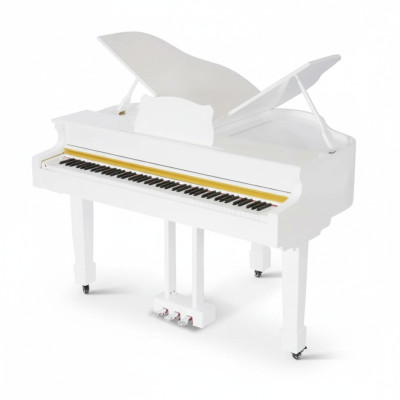 White digital piano