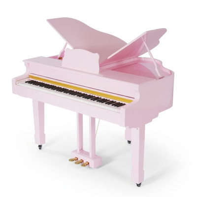Pink digital piano