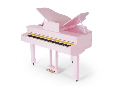 Pink digital piano