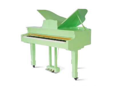 Digital piano with glossy surface