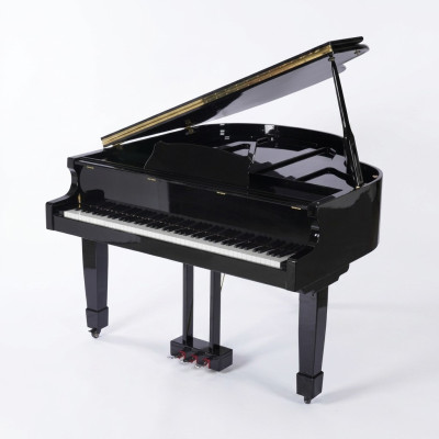 Black glossy piano
