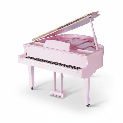 Pink digital piano