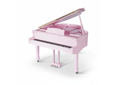 Pink digital piano
