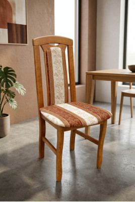 Solid Wood Chair Dining Room Chair Designer Textile Chair Chairs Dining Room Chairs K34