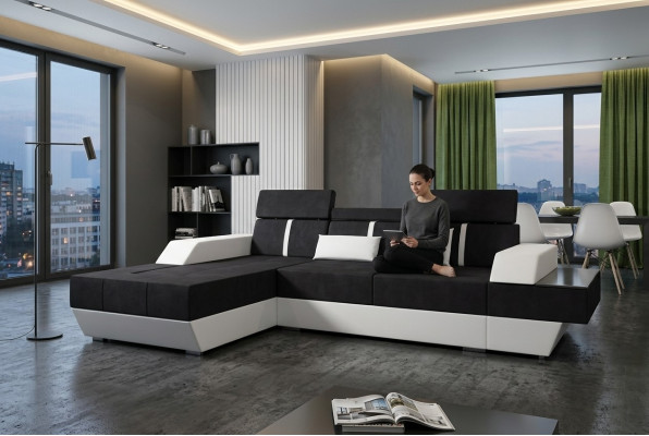 Fabric sofa, corner sofa, textile fabric living landscape, upholstery new textile sofa couch.