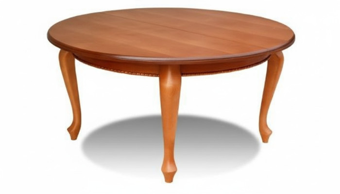 Dining table wood round tables dining room 150x150 cm / 200x150 cm round table