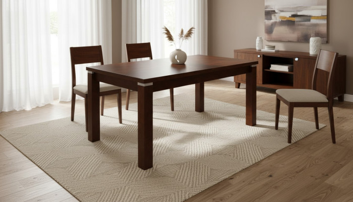 Dining table, wood table, wood tables, dining room tables, 100 cm x 200 cm / 100x290 cm
