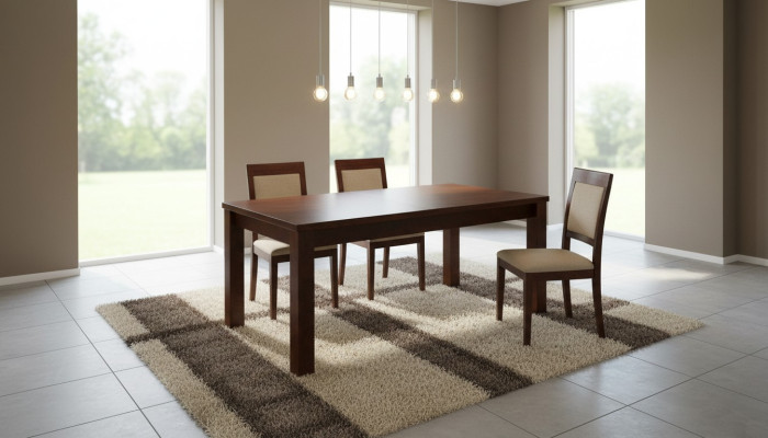 Wooden table dining table wooden tables tables dining room new 90 cm x 170 cm