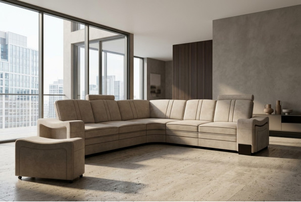 Fabric couch textile upholstery sectional couch sofa corner sofa living landscape