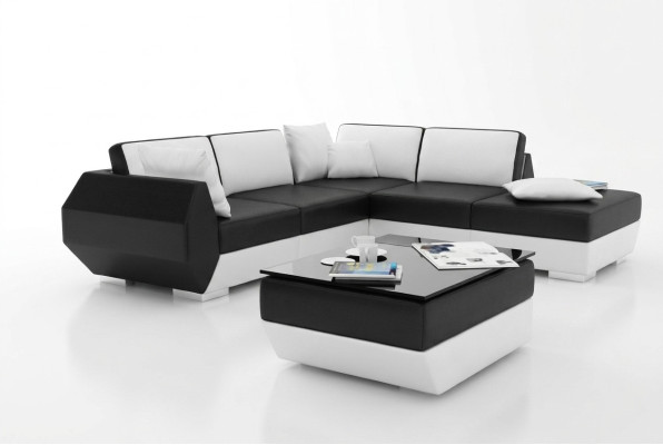Leather sofa couch sofa set new corner sofa corner set decor modern design