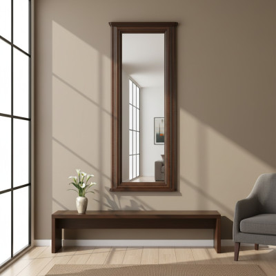 Classic designer mirror Italian furniture wall mirror wood - Model W-LP