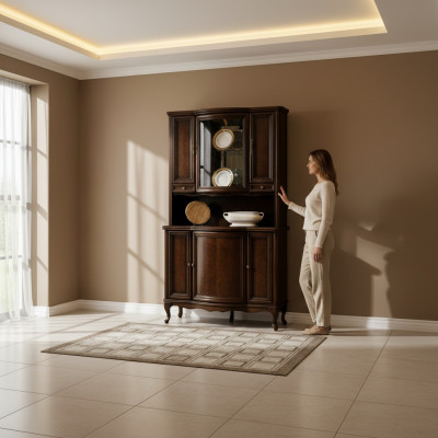 Classic cabinets wardrobe wall unit attachment new Italian furniture new
