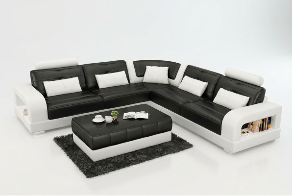 Leather sofa, sofa, corner couch, corner sofa, sofa suite, designer couch, living landscape