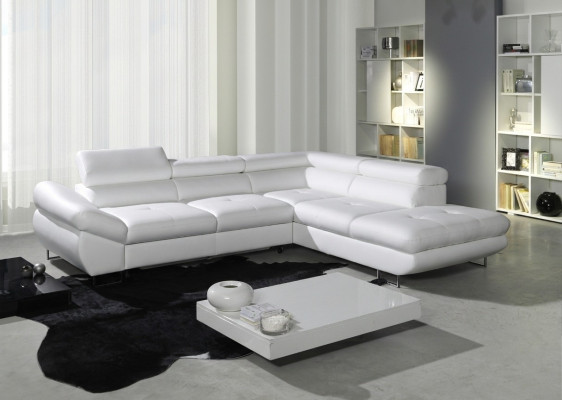 Corner sofa corner choice leather fabric upholstery textile bed+box couch sofa corner suite