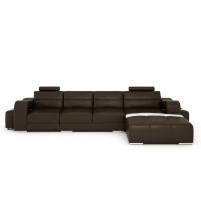 Leather sofa sectional couch designer Pisa living area couch sofa L shape Beta new