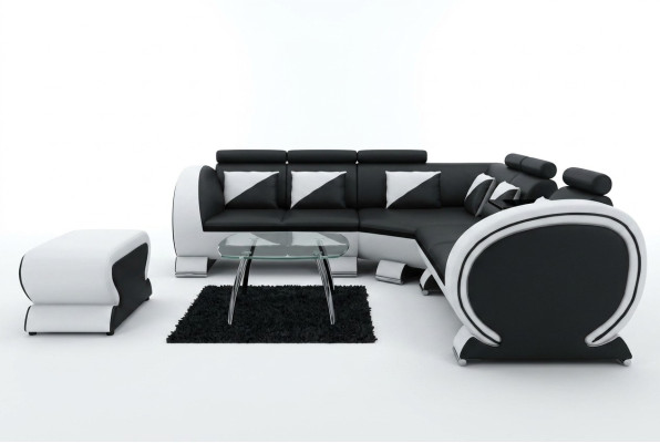 Designer corner sofa couch sofa upholstery suite lounge sofas couches living landscape
