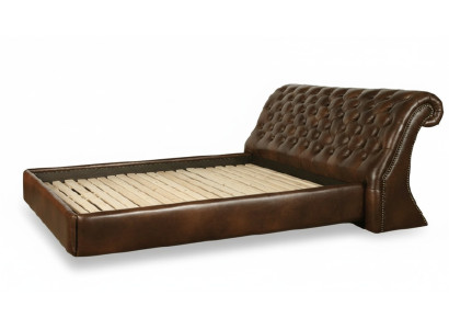 Chesterfield Big Bett Upholstered Bed Double Bed Antique Noble Royal Bed NEW
