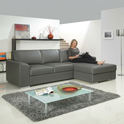 Innovation in the Living Room: Corner Sofas with Fabric Upholstery and Pull-Out Sleep Function