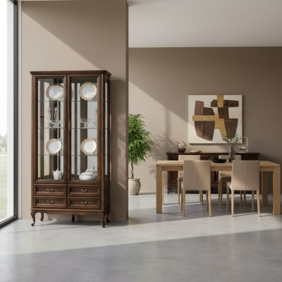 Classic display cabinet Italian furniture display cabinet showcases new W-W2