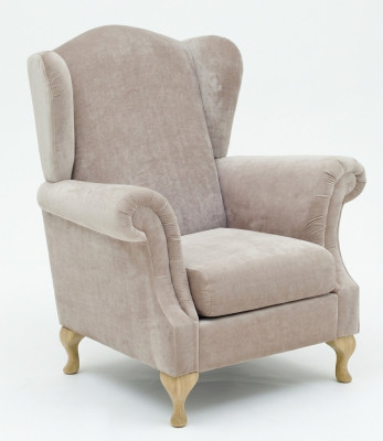 ARMCHAIR COUCH SOFA RECLINER LOUNGE PADDED WING CHAIR PARIS CLASSIC