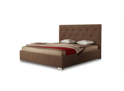Designer upholstered double bed, beds, bed, bedroom, double bed, leather bed, new 2700