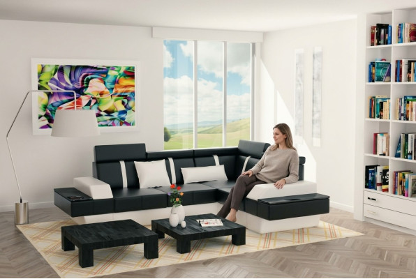 Designer living room corner sofa new couch sofa upholstery leather sofa sofa set