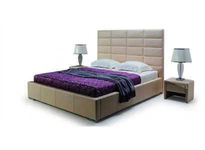 BED DESIGNER UPHOLSTERED BED MARRIAGE BED DOUBLE BED MINI-MAXI 2101