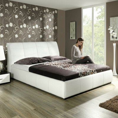 Bed leather bed upholstered bed storage Double bedroom double bed beds APOLLOS