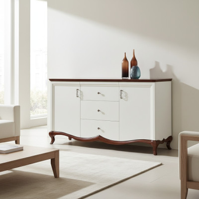 XXL Designer Dresser Solid Wood Dressers Cabinet Big New Dresser Cabinet MIK3sz